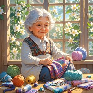 针线里的晨光-玉玺