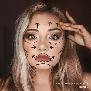 Facetuned People in Bikinis