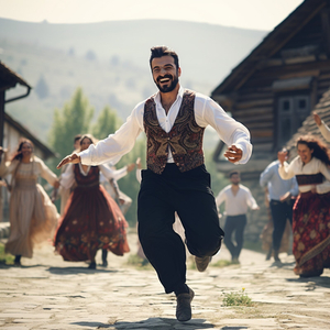 Lezginka of the Caucasus