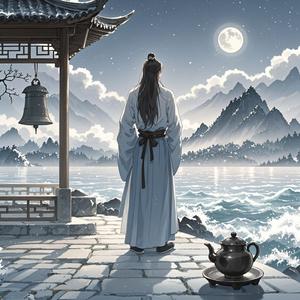 南屏晚风-三棵杨