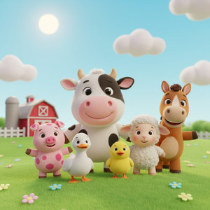 Farm Friends Fun Song