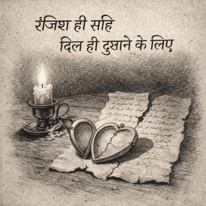 रंजिश ही सही दिल ही दुखाने के लिए | GAZAL