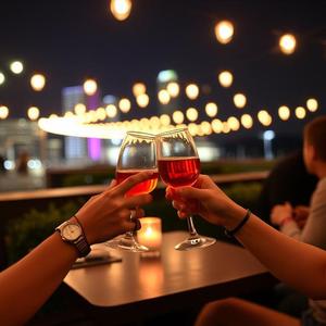 Cheers to this night, 잔을 위로