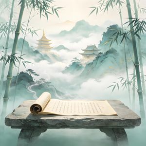 文殊菩萨心咒 雨夜梵音 静心冥想