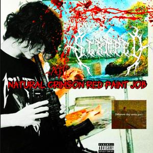 NATURAL CR!MSON RED PA!NT JOB