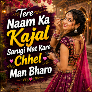 Tere Naam Ka Kajal Sarugi Mat Kare Chhel Man Bharo