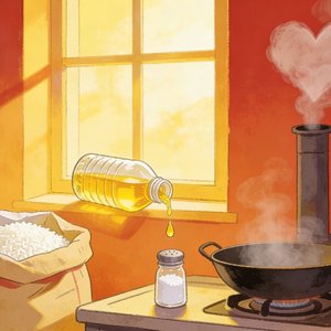 生活需要柴米油盐的烟火气