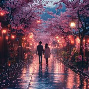 夜桜の下で _ Yozakura no Shita de