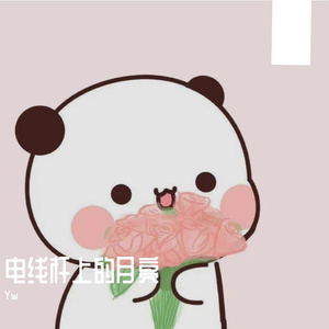 电线杆上的月亮