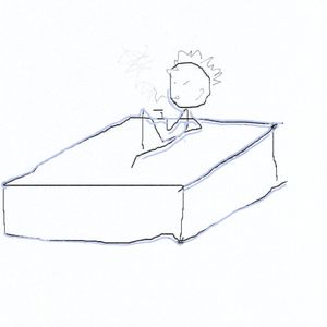 天使感冒了一天