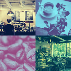 有趣酷咖啡厅情怀