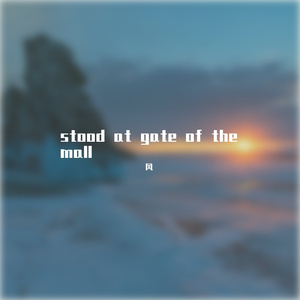 stood at gate of the mall