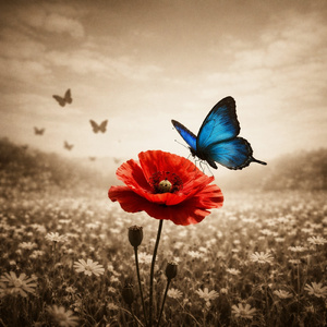 蒼い蝶は春に舞う (Rockabilly Mix)