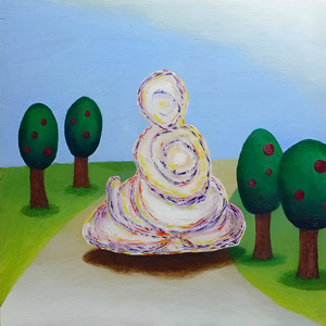 Frog Shouldering The Town