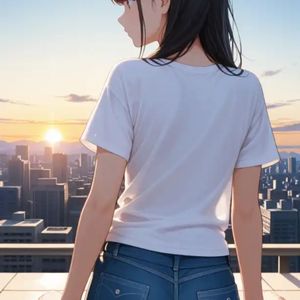 ️ダメージな朝焼け #ジーンズ補完計画 by みずたまりんご-Ringo