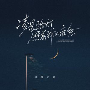 凌晨路灯照着我的疲惫