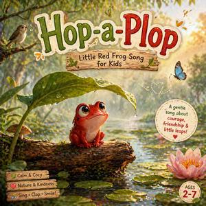 Hop-a-Plop (Little Red Frog Song for Kids)
