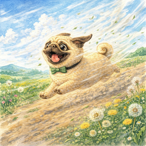 追い風に乗って