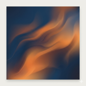 橘色霓虹下的从容