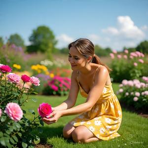 Ela é flor, aroma de amor