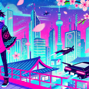 月明かりの下で