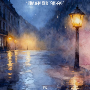 “雨总在回忆里下个不停”