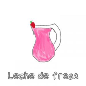 Leche de fresa