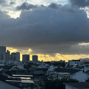 雨中迷茫的夜车之旅