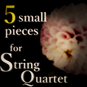 弦楽四重奏の為の5つの小品 第1曲 アンダンテ