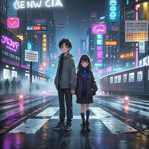 世界尽头的坐标-半夏生花