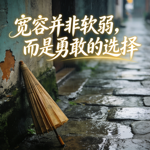 宽容并非软弱，而是勇敢的选择