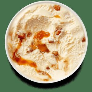 白いアイスクリーム