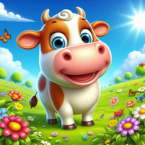 Wesoła Krówka Tańczy