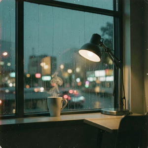 Rain on the Window Glass