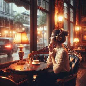 優しい雨音とカフェ読書