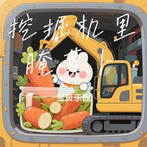 挖掘机里腌萝卜