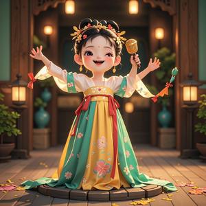 国学成语儿歌《劳民伤财》