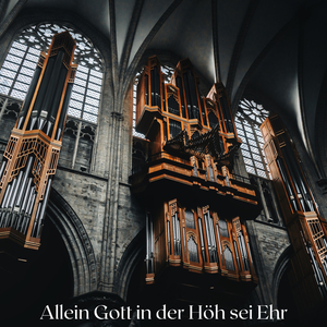 Allein Gott in der Höh sei Ehr (Glory to God alone on high) (Spiritual Song, German Christian Song, Church Organ Song)
