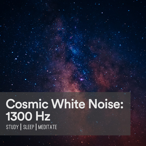 Schlafhilfe: Rauschen 1300 Hz