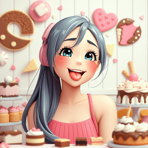 歯磨きはスイーツの誘惑 希望のアイス塔