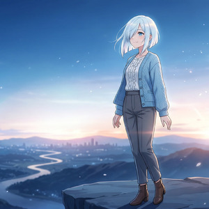 月白の約束