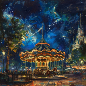 夢と魔法の国 - 夜空のメリーゴーランド