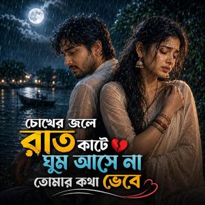 Chokher Jole Rat Kate Gum Ashe Na (চোখের জলে রাত কাটে ঘুম আসে না তোমার কথা ভেবে)