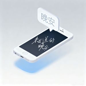 未发送的晚安
