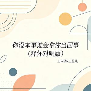 你没本事谁会拿你当回事（释怀对唱版）