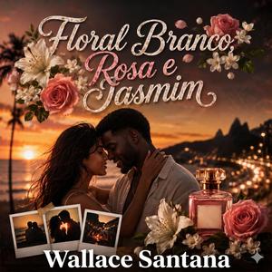 Floral branco, rosa e jasmim