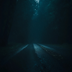 dark road