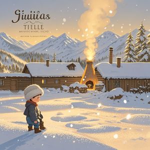 雪落北疆的清晨