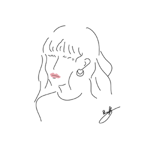 真夜中の月とフクロウ