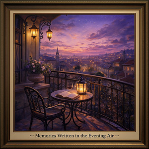 Lantern Reflections on Old Windows